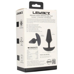 Levelz Plug vibrant Classic Vibe M 10.5 x 3.7cm